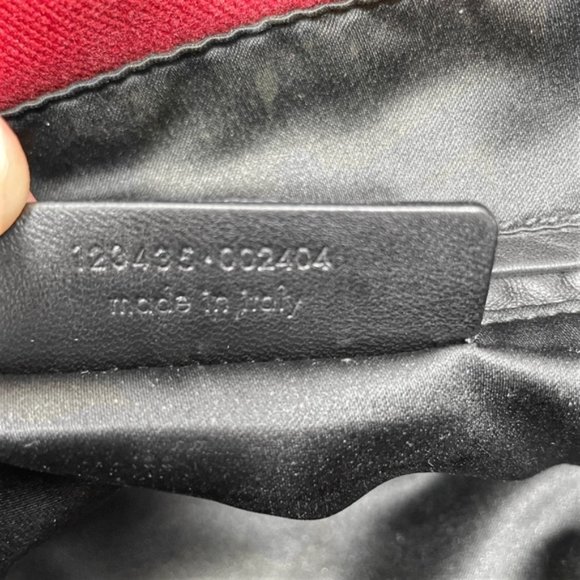 YSL Kahala Red Logo Canvas Leather Trimmed Tote - Picture 5 of 7